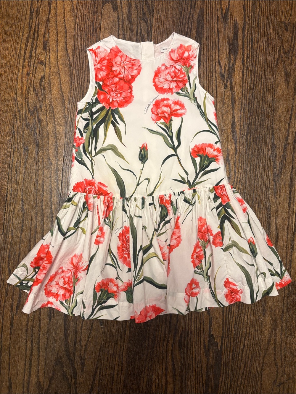 Dolce & Gabbana Girls Floral Dress